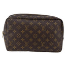 LOUIS VUITTON Monogram Trousse Toilette 28 Clutch Bag M47522 LV Auth SW1730-13