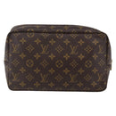 LOUIS VUITTON Monogram Trousse Toilette 28 Clutch Bag M47522 LV Auth SW1730-2