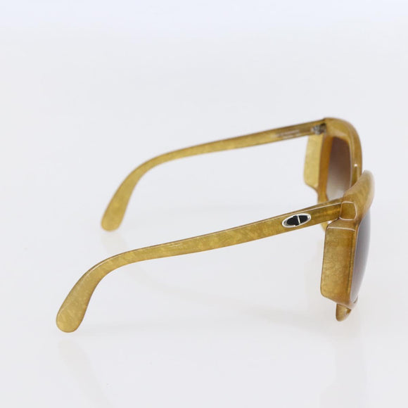 Christian Dior Sunglasses plastic Beige Auth SW1740