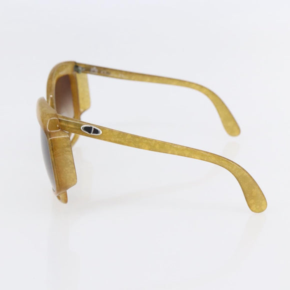 Christian Dior Sunglasses plastic Beige Auth SW1740
