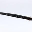 CHANEL COCO Mark Ribbon Sunglasses plastic Black 5170-A CC Auth SW1743V-10