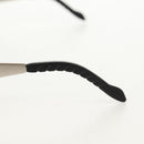 CHANEL 31 RUE CAMBON Sunglasses Metal Silver Black 10506 90405 CC Auth SW1746V-19