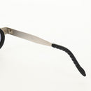 CHANEL 31 RUE CAMBON Sunglasses Metal Silver Black 10506 90405 CC Auth SW1746V-20