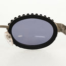 CHANEL 31 RUE CAMBON Sunglasses Metal Silver Black 10506 90405 CC Auth SW1746V-8