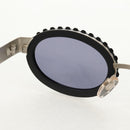 CHANEL 31 RUE CAMBON Sunglasses Metal Silver Black 10506 90405 CC Auth SW1746V-10
