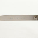 CHANEL 31 RUE CAMBON Sunglasses Metal Silver Black 10506 90405 CC Auth SW1746V-24