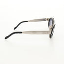 CHANEL 31 RUE CAMBON Sunglasses Metal Silver Black 10506 90405 CC Auth SW1746V-4