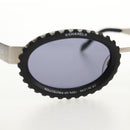 CHANEL 31 RUE CAMBON Sunglasses Metal Silver Black 10506 90405 CC Auth SW1746V-5