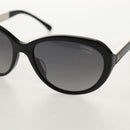 CHANEL Sunglasses plastic Black CC Auth SW1748M-10