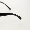 CHANEL Sunglasses plastic Black CC Auth SW1748M-13