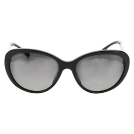 CHANEL Sunglasses plastic Black CC Auth SW1748M - 0