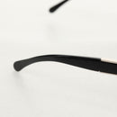 CHANEL Sunglasses plastic Black CC Auth SW1748M-6