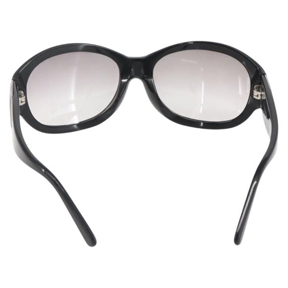 CHANEL Sunglasses plastic Black CC Auth SW1749