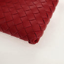 BOTTEGA VENETA INTRECCIATO Wallet Leather Red Auth SW1753V-16