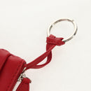 BOTTEGA VENETA INTRECCIATO Wallet Leather Red Auth SW1753V-8