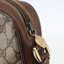 GUCCI GG Supreme Shoulder Bag PVC Beige Gold 001 58 6594 4023 Auth SW1755-17