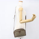 GUCCI GG Supreme Shoulder Bag PVC Beige Gold 001 58 6594 4023 Auth SW1755-23