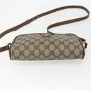 GUCCI GG Supreme Shoulder Bag PVC Beige Gold 001 58 6594 4023 Auth SW1755-5