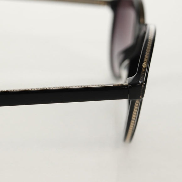 CHANEL Sunglasses plastic Black CC Auth SW1758M