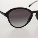 CHANEL Sunglasses plastic Black CC Auth SW1758M-8