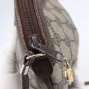 GUCCI GG Supreme Shoulder Bag PVC Beige Gold 40 02 023 Auth SW1760-10