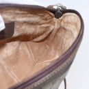 GUCCI GG Supreme Shoulder Bag PVC Beige Gold 40 02 023 Auth SW1760-18