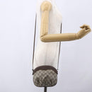 GUCCI GG Supreme Shoulder Bag PVC Beige Gold 40 02 023 Auth SW1760-20