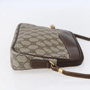 GUCCI GG Supreme Shoulder Bag PVC Leather Beige Gold 007 14 6428 Auth SW1761-4