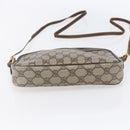 GUCCI GG Supreme Shoulder Bag PVC Leather Beige Gold 007 14 6428 Auth SW1761-5