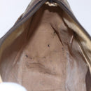 GUCCI GG Supreme Web Sherry Line Bag PVC Beige Gold Red 89 02 032 Auth SW1762-20