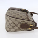 GUCCI GG Supreme Web Sherry Line Bag PVC Beige Gold Red 89 02 032 Auth SW1762-5