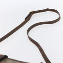 GUCCI GG Supreme Web Sherry Line Bag PVC Beige Gold Red 89 02 032 Auth SW1762-8