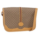 GUCCI Micro GG Supreme Shoulder Bag PVC Beige Gold 001 104 0551 Auth SW1765-1