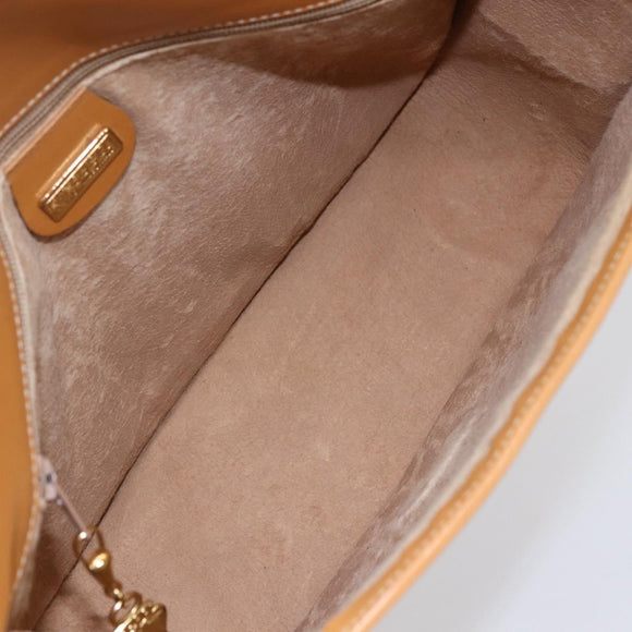 GUCCI Micro GG Supreme Shoulder Bag PVC Beige Gold 001 104 0551 Auth SW1765