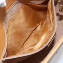 GUCCI Micro GG Supreme Shoulder Bag PVC Beige Gold 001 104 0551 Auth SW1765-22