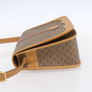 GUCCI Micro GG Supreme Shoulder Bag PVC Beige Gold 001 104 0551 Auth SW1765-3