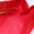 LOUIS VUITTON Monogram Vernis Reade PM Hand Bag Red Rouge M91088 LV Auth SW1770-18