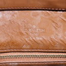 LOUIS VUITTON Monogram Vernis Houston Hand Bag Bronze M91122 LV Auth SW1772-19