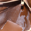 LOUIS VUITTON Monogram Vernis Houston Hand Bag Bronze M91122 LV Auth SW1772-21