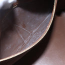 LOUIS VUITTON Monogram Vernis Houston Hand Bag Bronze M91122 LV Auth SW1772-23