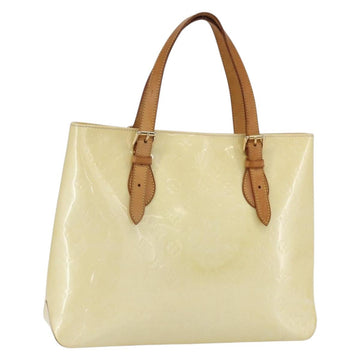 LOUIS VUITTON Monogram Vernis Brentwood Shoulder Bag Perle M91512 LV Auth SW1773