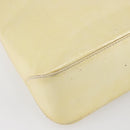 LOUIS VUITTON Monogram Vernis Brentwood Shoulder Bag Perle M91512 LV Auth SW1773-14