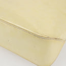 LOUIS VUITTON Monogram Vernis Brentwood Shoulder Bag Perle M91512 LV Auth SW1773-15