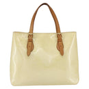 LOUIS VUITTON Monogram Vernis Brentwood Shoulder Bag Perle M91512 LV Auth SW1773-13