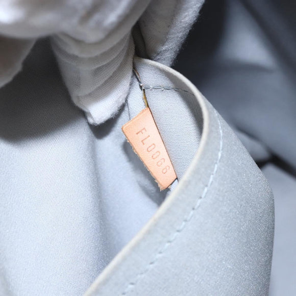 LOUIS VUITTON Monogram Vernis Brentwood Shoulder Bag Perle M91512 LV Auth SW1773