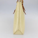 LOUIS VUITTON Monogram Vernis Brentwood Shoulder Bag Perle M91512 LV Auth SW1773-3