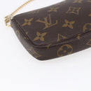 LOUIS VUITTON Monogram Mini Pochette Accessoires Pouch M58009 LV Auth SW1774-15