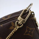 LOUIS VUITTON Monogram Mini Pochette Accessoires Pouch M58009 LV Auth SW1774-18