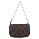 LOUIS VUITTON Monogram Mini Pochette Accessoires Pouch M58009 LV Auth SW1774-2