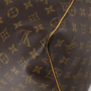 LOUIS VUITTON Monogram Keepall 55 Boston Bag M41424 LV Auth SW1778-15